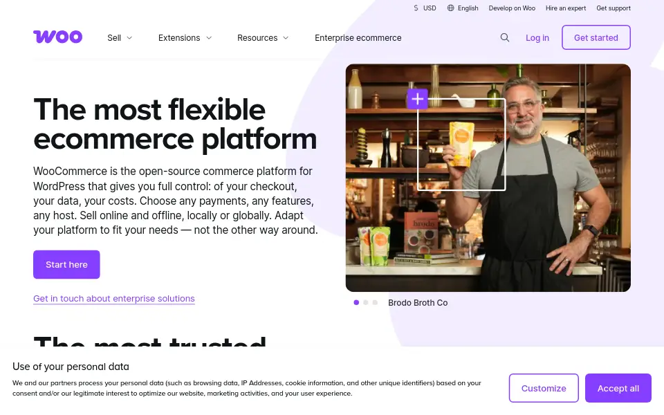 Preview of WooCommerce