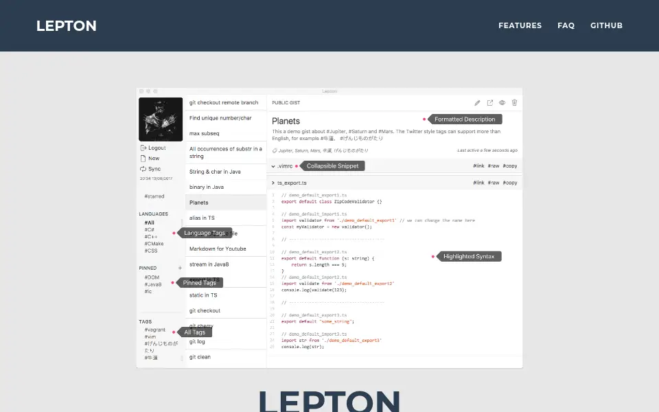 Preview of Lepton
