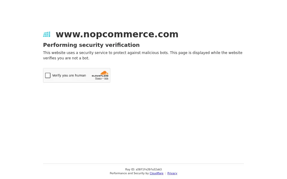 Preview of nopCommerce