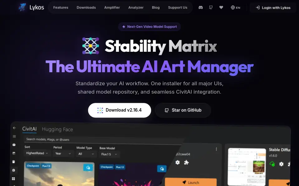 Preview of Stability Matrix