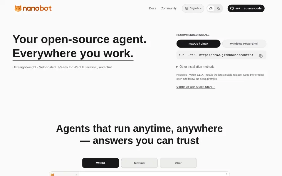Preview of nanobot