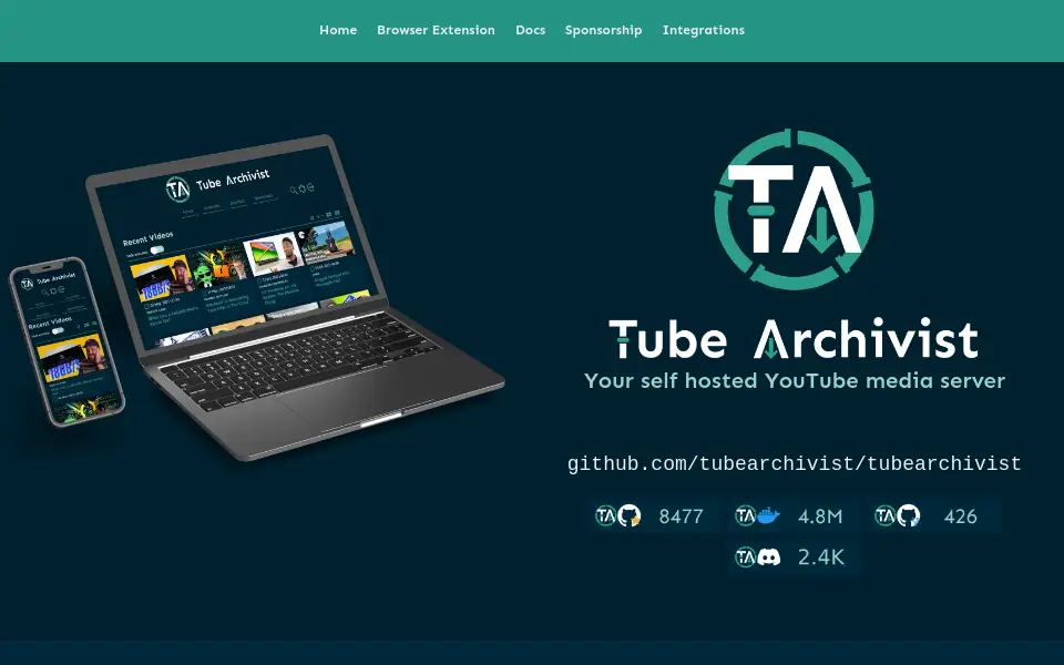 Preview of Tube Archivist