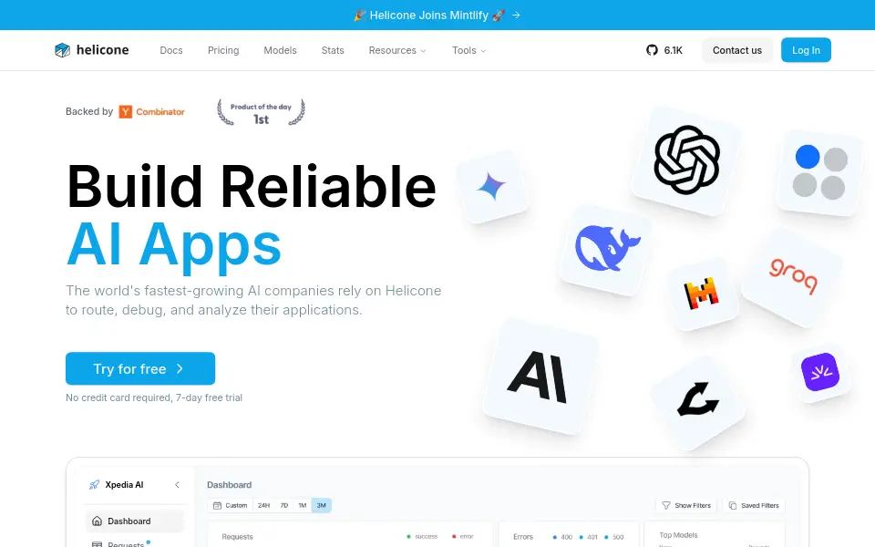 Preview of Helicone