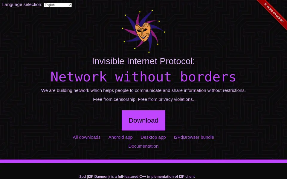 Preview of i2pd