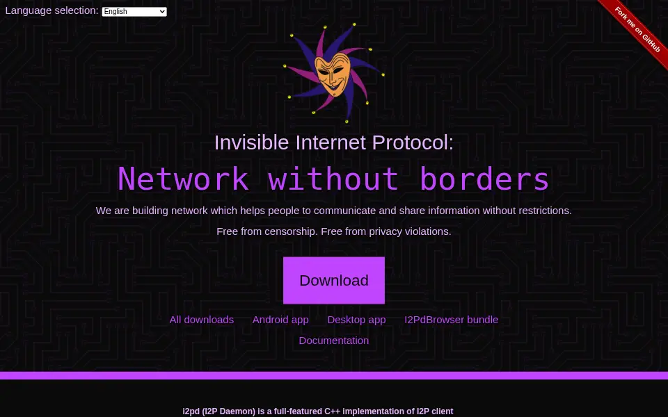 Preview of i2pd