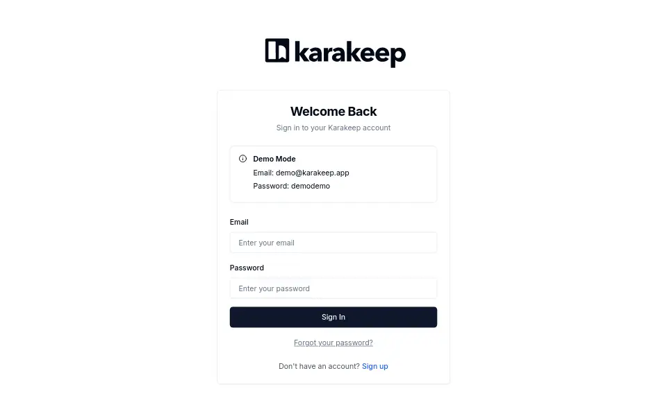Preview of karakeep