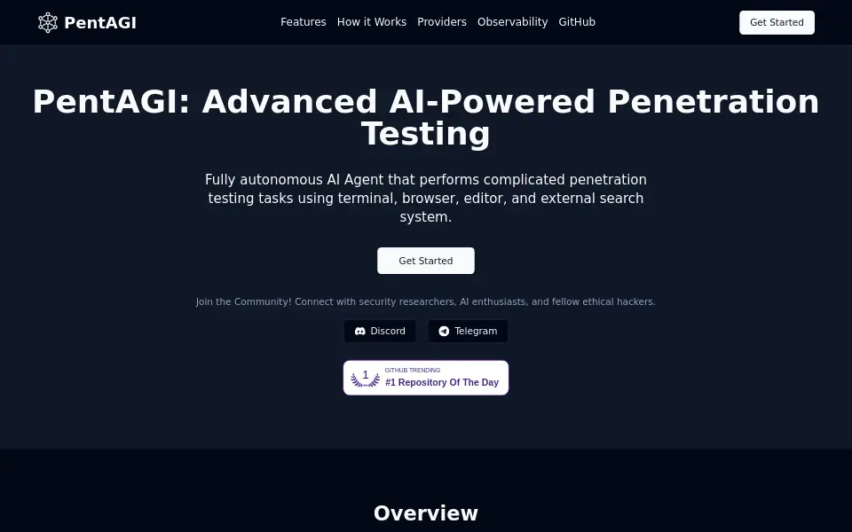 Preview of pentagi