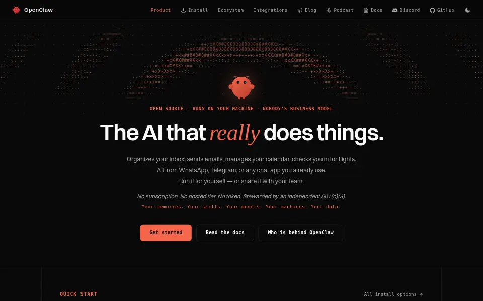 Preview of OpenClaw