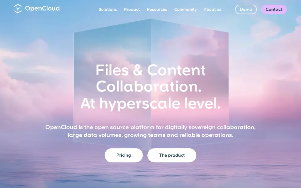 Preview of opencloud