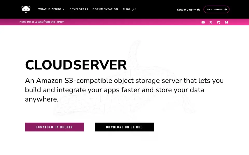Preview of cloudserver