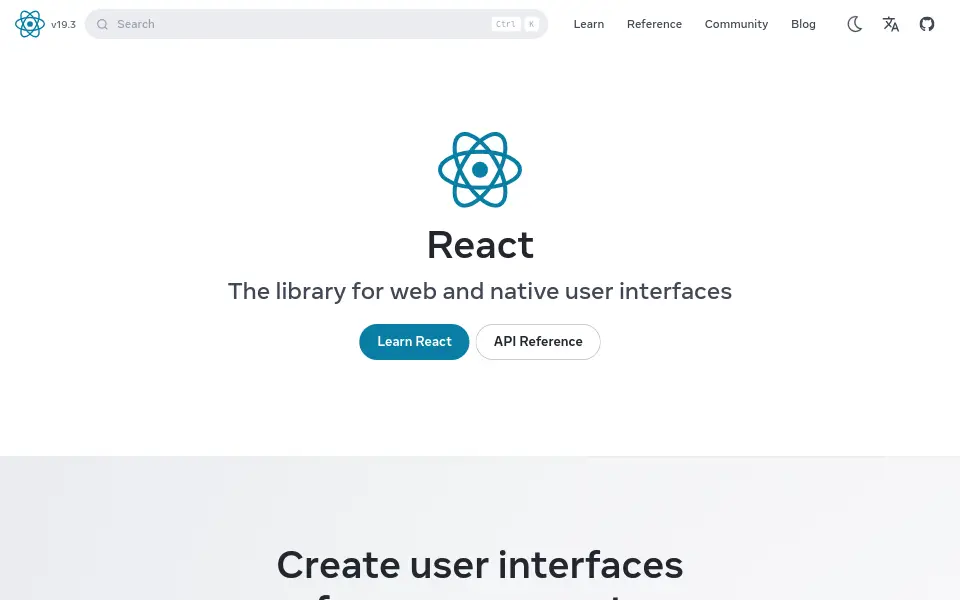 Preview of React