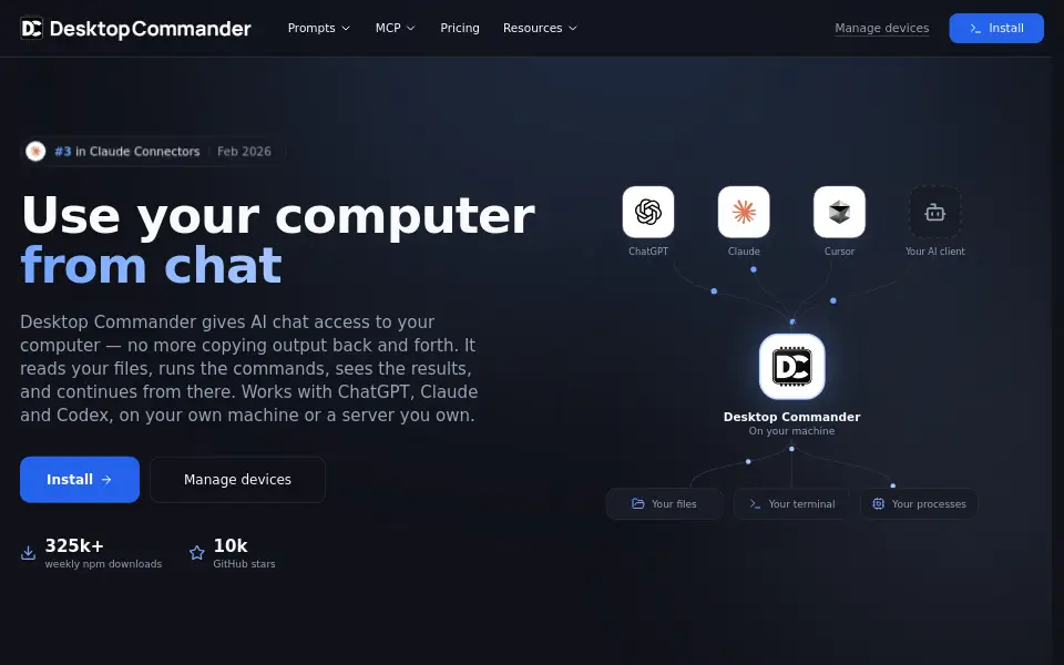 Preview of DesktopCommanderMCP