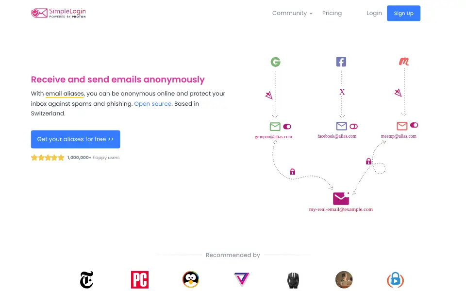Preview of app