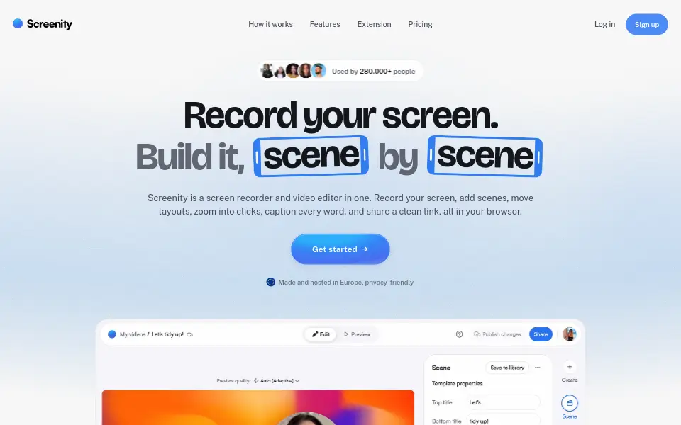 Preview of screenity
