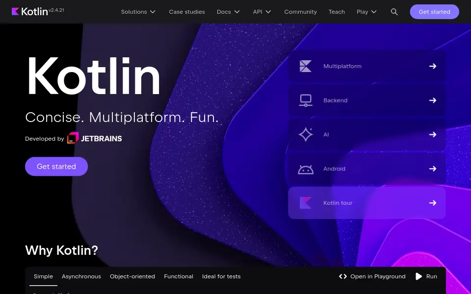 Preview of kotlin