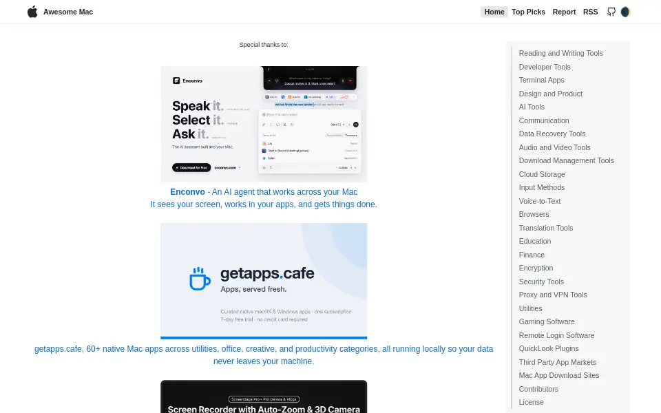Preview of awesome-mac