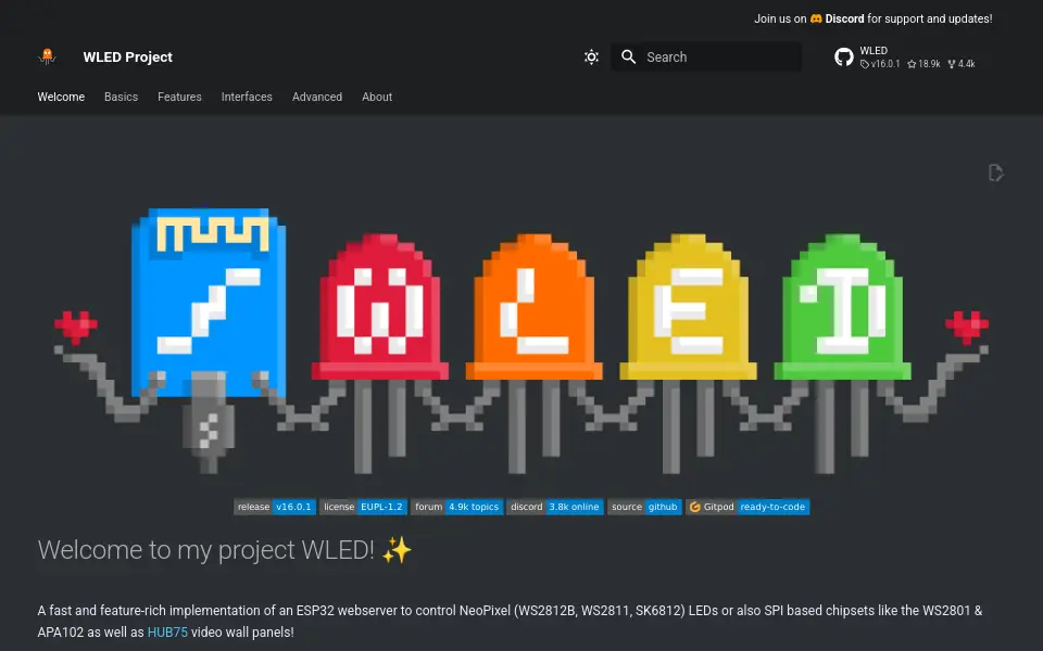 Preview of WLED