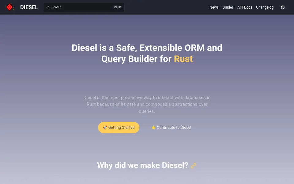 Preview of diesel