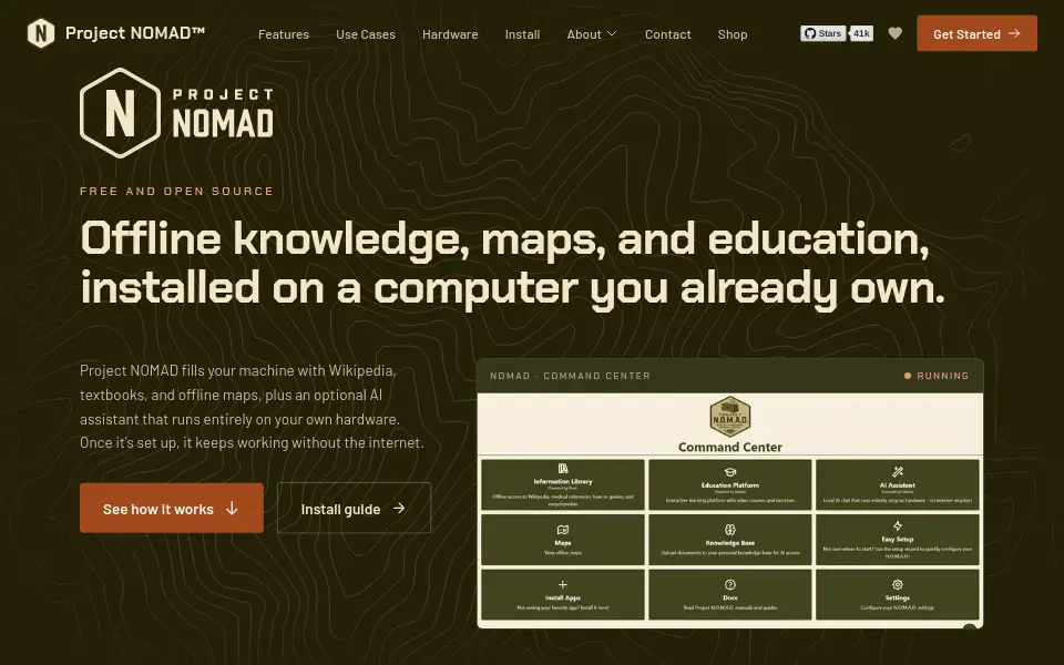 Preview of project-nomad