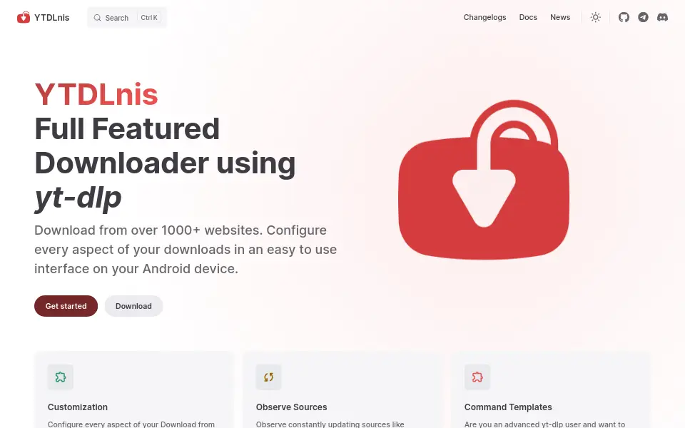 Preview of ytdlnis
