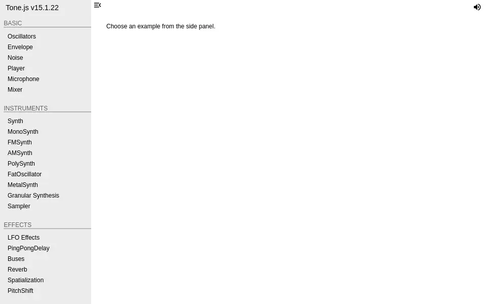 Preview of Tone.js