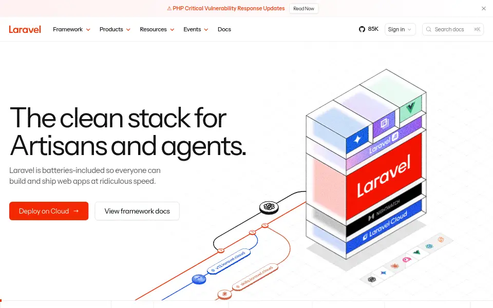 Preview of laravel