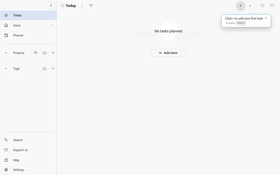 Preview of super-productivity