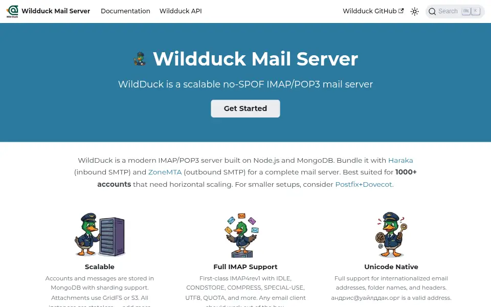 Preview of wildduck