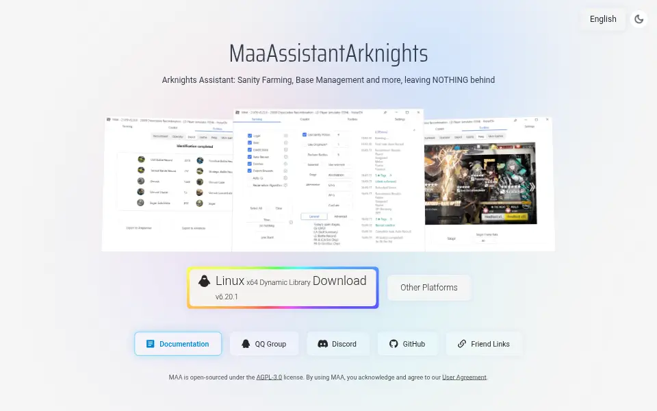 Preview of MaaAssistantArknights