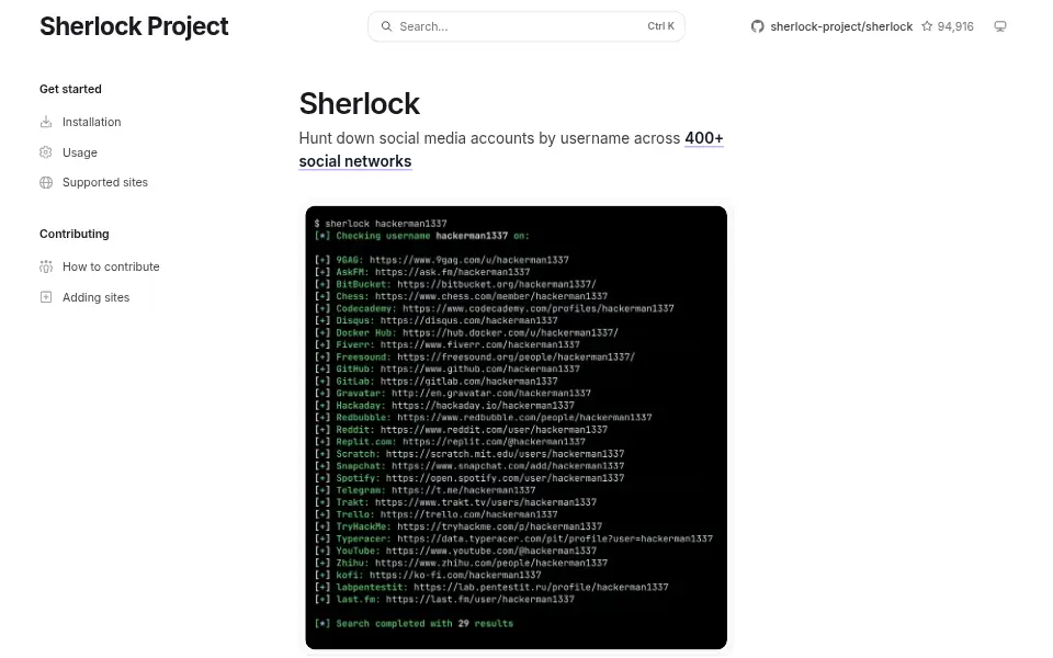 Preview of sherlock
