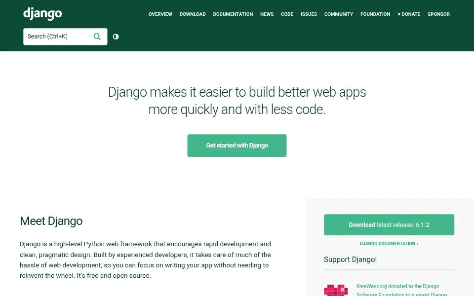 Preview of Django