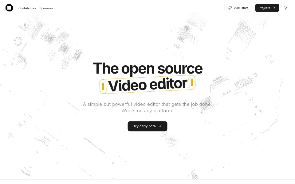 Preview of OpenCut