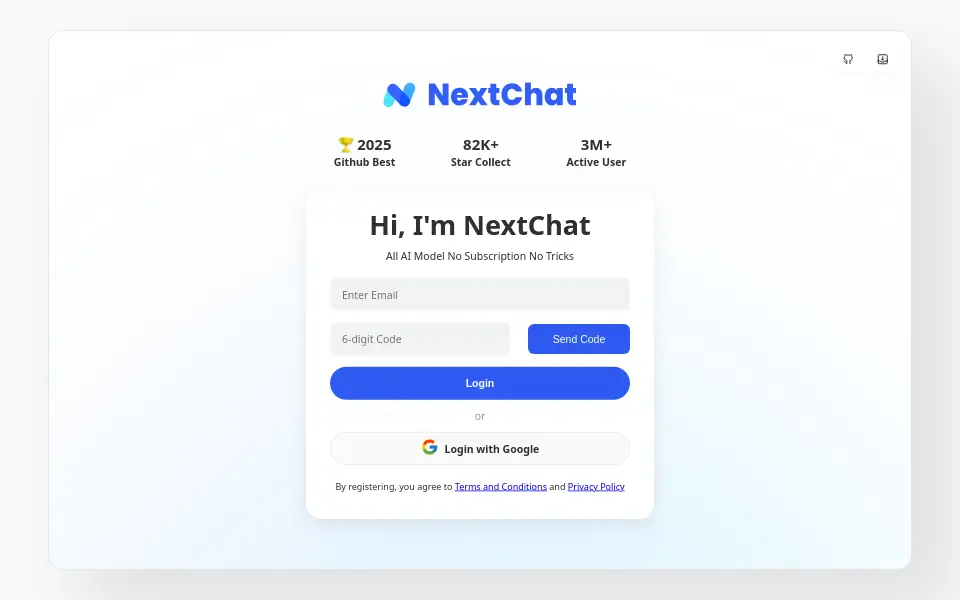 Preview of NextChat