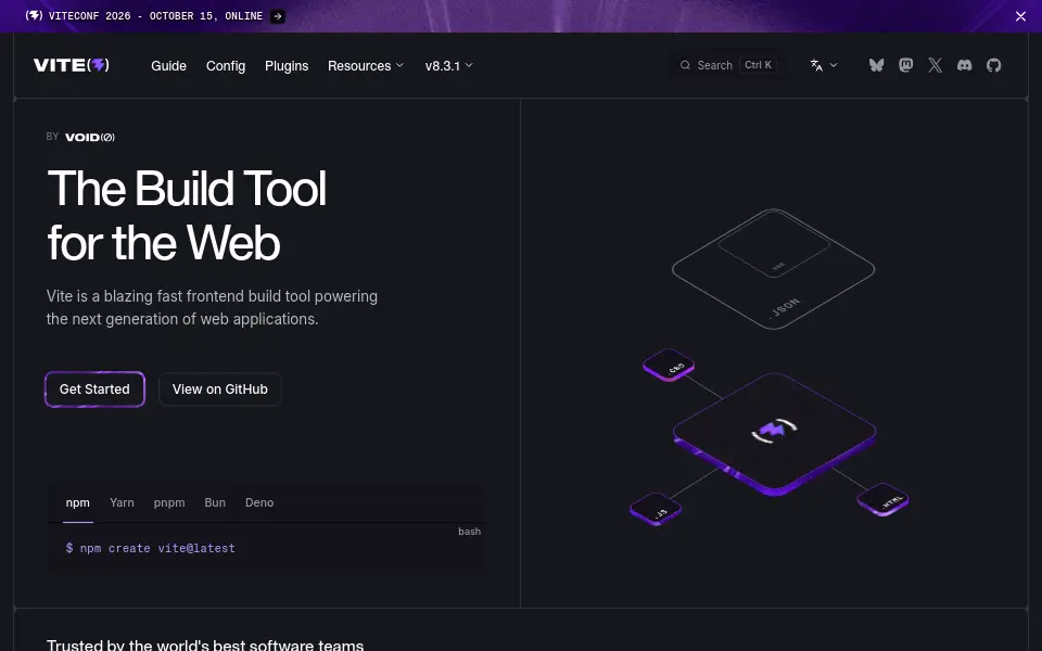 Preview of Vite