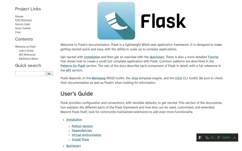 Preview of Flask