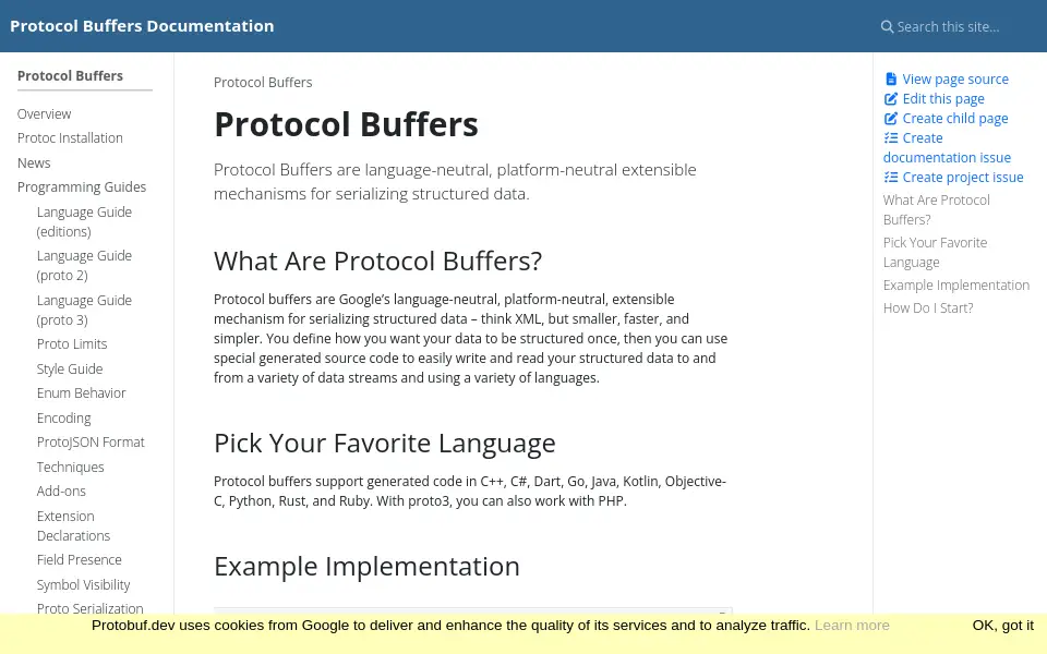 Preview of Protocol Buffers