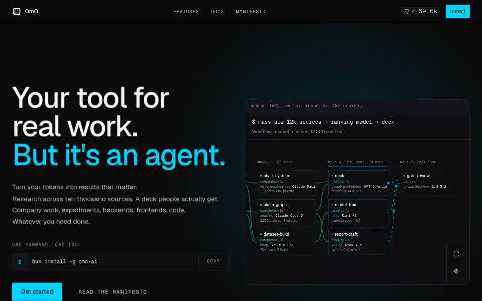 Preview of Oh My OpenAgent