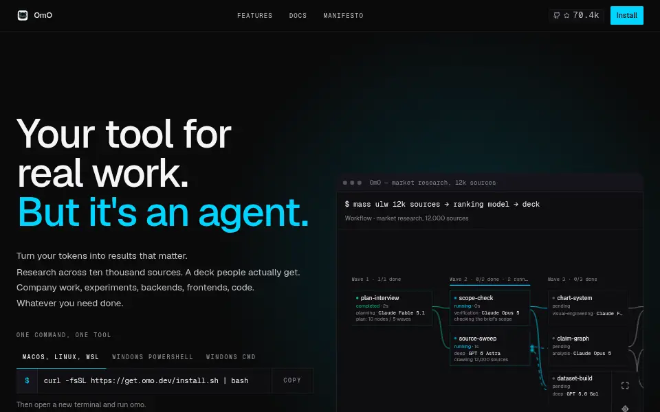Preview of Oh My OpenAgent