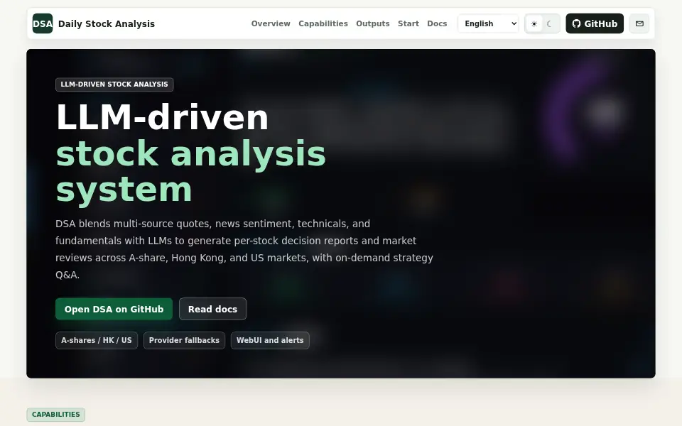 Preview of Daily Stock Analysis