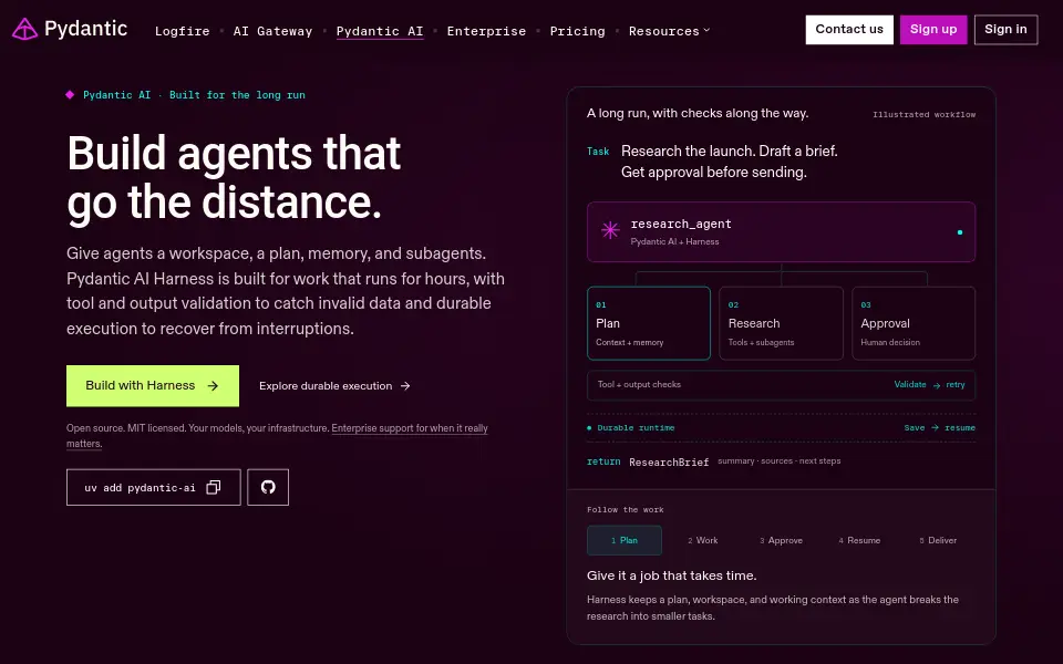 Preview of Pydantic AI