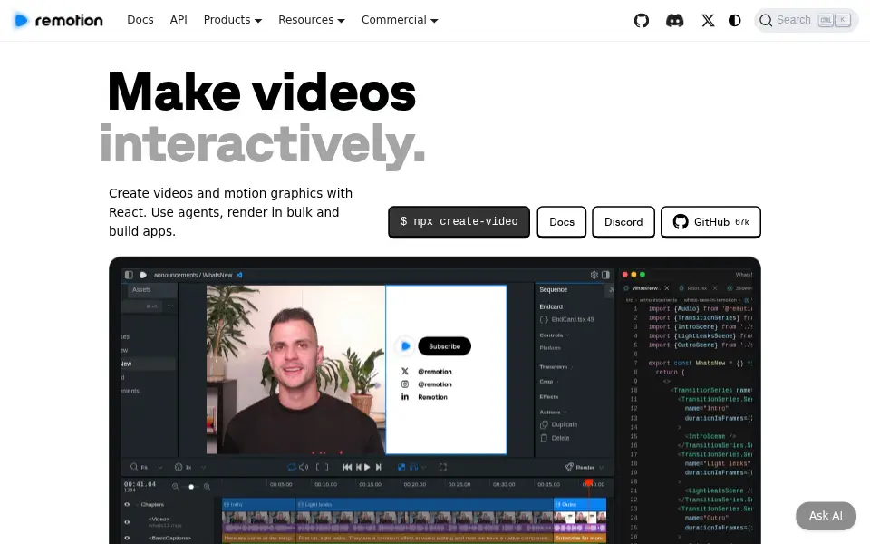 Preview of Remotion