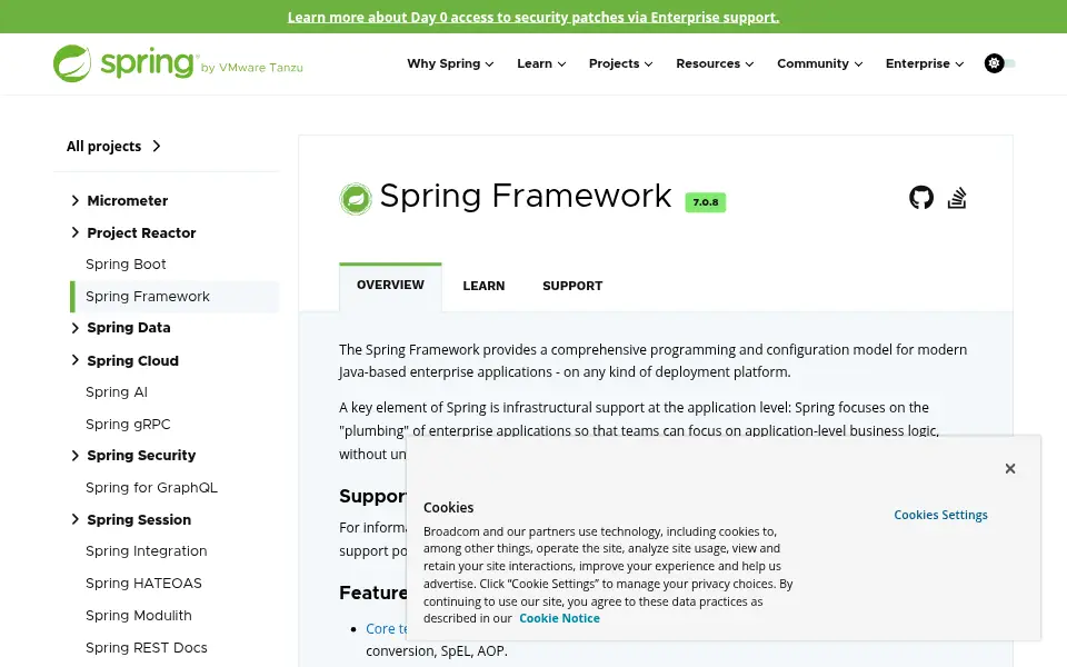 Preview of Spring Framework