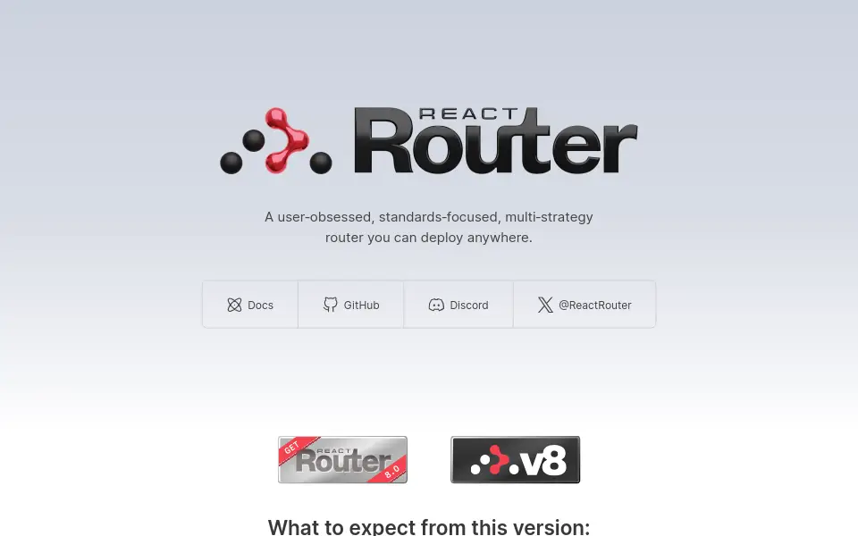 Preview of React Router