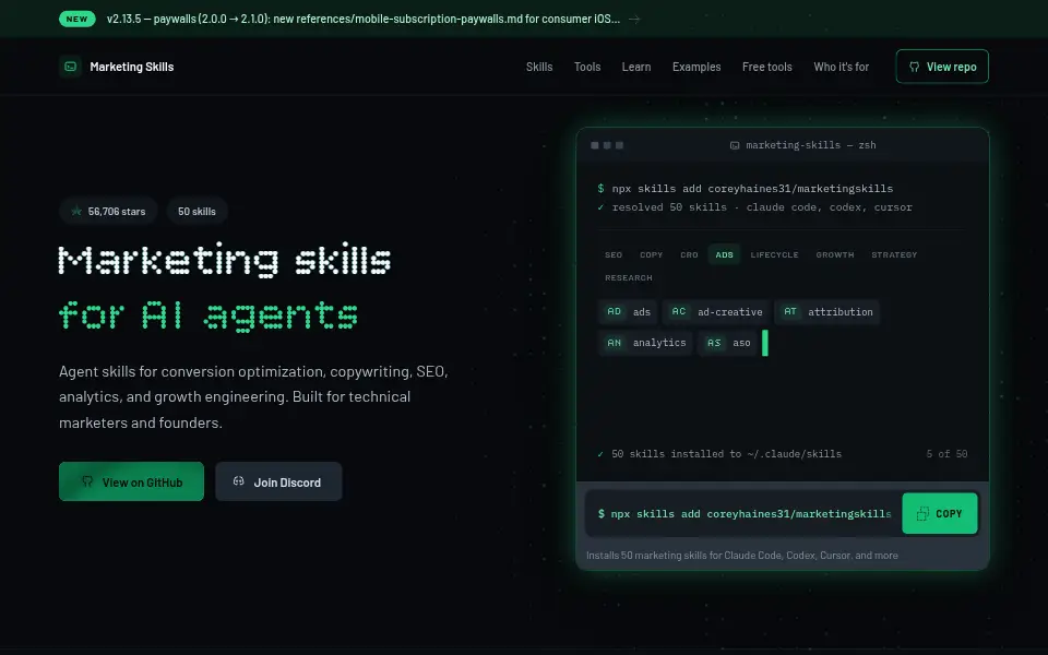 Preview of Marketing Skills