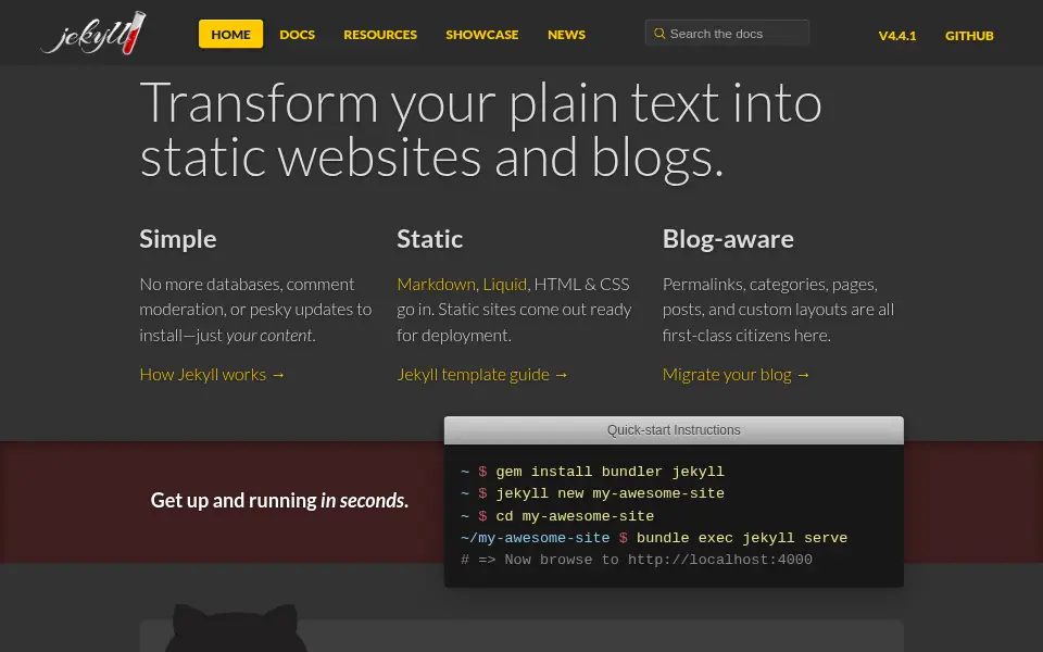 Preview of Jekyll