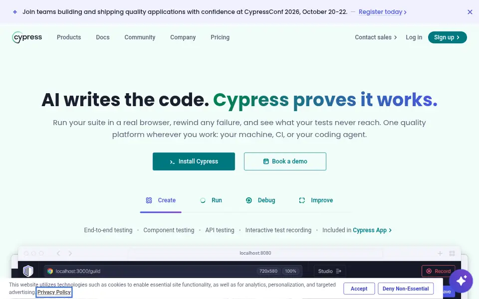 Preview of Cypress