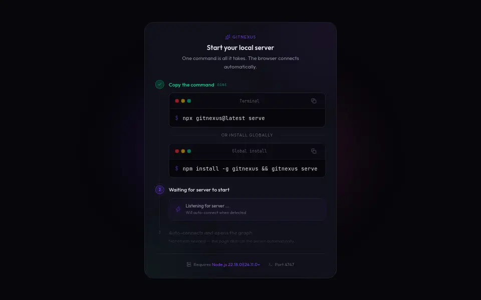 Preview of GitNexus