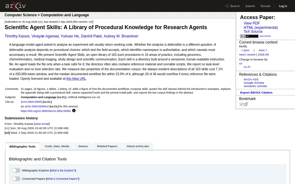 Preview of Scientific Agent Skills