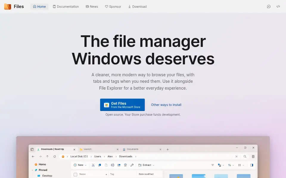 Preview of Files