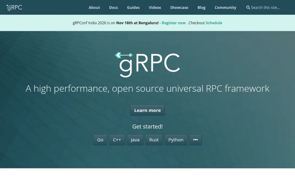 Preview of gRPC